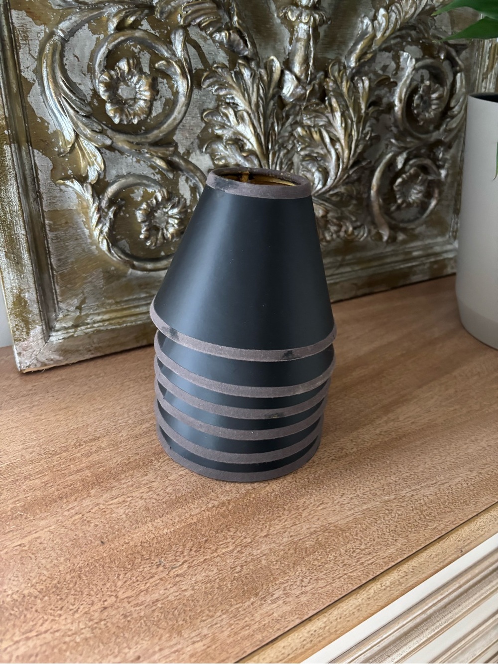 Classic Vintage Black Mini Lamp Shades – Set of 6 - Picture 2 of 4